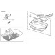 Contacteur lampes d'habitacle Defender Range Rover Classic