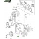 Courroie alternateur OEM Defender TD4 Puma avec clim