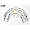 Kit Terrafirma Goodridge durites frein aviation +50mm Discovery 2 1998-2004