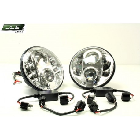 Phare Duo-Lux 7" LED headlight (single LHD)