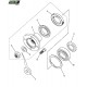 Kit tulipe sortie avant boîte de transfert Defender Discovery Range Rover Classic