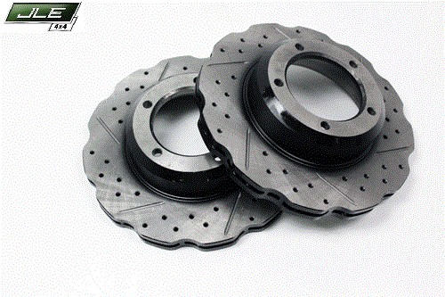 Disques De Frein Avant Ventilés MTEC - Perforés Et Rainurés Pour BMW E30 325 (84-95)