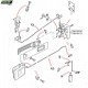 Mécanisme fermeture de porte arrière gauche Defender 110/130