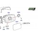 Glace rétroviseur extérieur droit Discovery 4 Freelander 2 Range Rover Sport