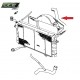 Durite supérieure radiateur Discovery 1 Range Rover Classic V8