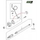 Joint spi demi arbre pont avant Land Rover Discovery 2 Range Rover P38