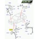 Support avant droit capteur suspension Range Rover L322