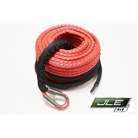Corde synthétique rouge 27m x 10mm Terrafirma