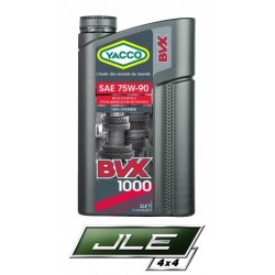 Yacco BVX1000 75W90 huile synthèse ponts et boîtes mécaniques