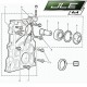 Joint de vilebrequin avant Defender Discovery 2 TD5