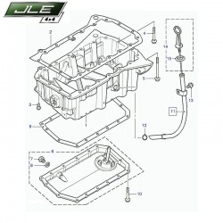 Tube jauge d'huile Freelander 1 TD4