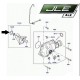 Joint spi sortie différentiel avant Range Rover L322