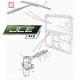 Bras d'essuie glace porte de coffre Defender TD4 Puma