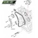 Guide chaîne distribution Defender TD4 Puma