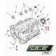 Plaque joint de vilebrequin arrière Defender Discovery 1 Range Rover Classic 300TDi