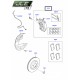 Etrier de frein avant gauche Range Rover Sport