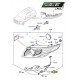 Support de phare avant droit Range Rover Evoque