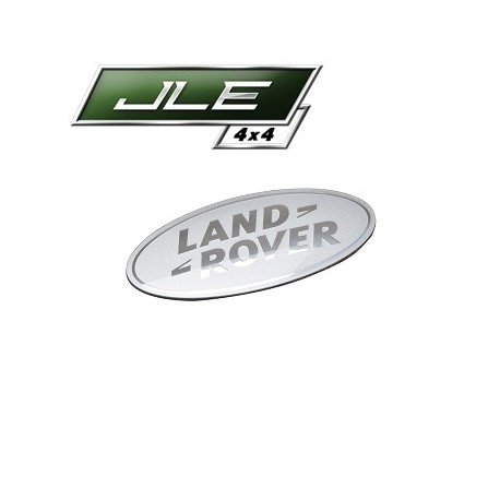 Badge de calandre gris argent Land Rover Defender