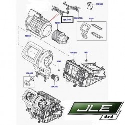 Levier commande d'air Range Rover Evoque