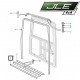 Joint de seuil de porte de coffre Defender
