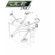Durite inférieure vase d'expansion Defender