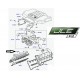 Collecteur d'admission côté droit Range Rover L322 et Sport V8