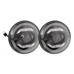 Optiques  LED 7"  pour DEFENDER/RRC/SERIES