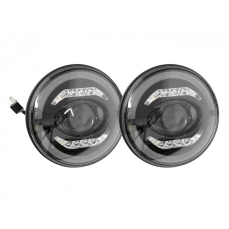 Optiques  LED 7"  pour DEFENDER/RRC/SERIES