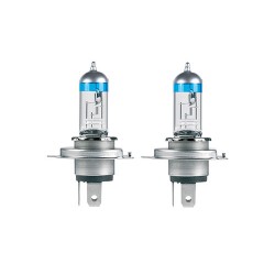 Paire d'ampoules  H4 Xenon (90% plus lumineuses) 