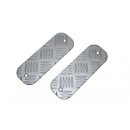 Pair of bumper treadplates short