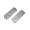 Pair of bumper treadplates short