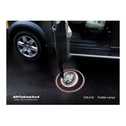 Eclairage de pas de portes logo Land Rover