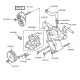 Galet tendeur OEM courroie alternateur Defender Discovery Range Rover 300TDi