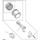 Piston complet premier prix cote standard Freelander 1.8l