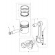 Piston complet OEM cote standard Defender Discovery Range Rover 200TDi