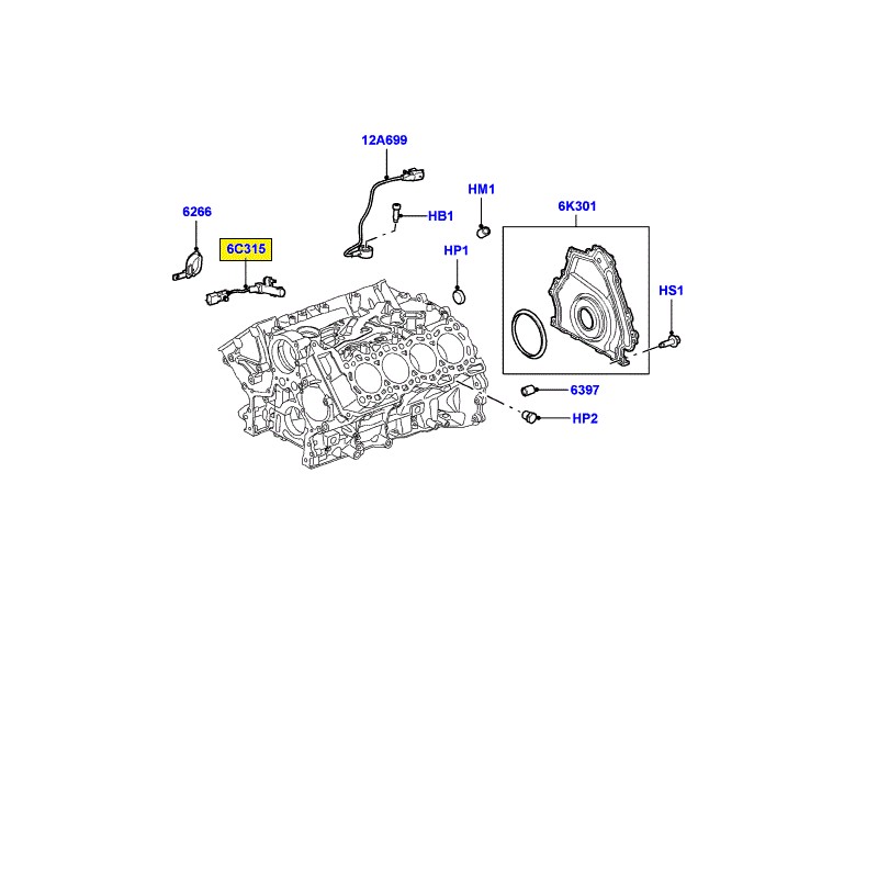 Capteur De Vilebrequin HELLA 6PU 358 191-181 - 3 Pôles, Avec Câble - Pour KIA Sportage, Citroën ZX