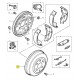 Tambour de frein arrière OEM Freelander 1